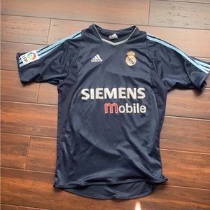 Real Madrid 2003 Soccer Football Retro Jersey